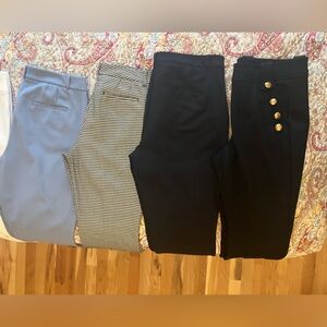size 14 White House Black Market pants.  Lot of 5 for 75.00.  Great condition.